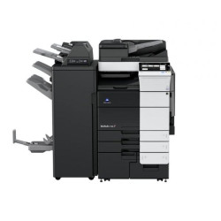 FOTOCOPIATORE USATO MINOLTA BIZHUB C759 | COPIE B/N 303.226 COL. 839.129	| DUAL SCAN | 4 CASS | FINISHER EXTERNE
