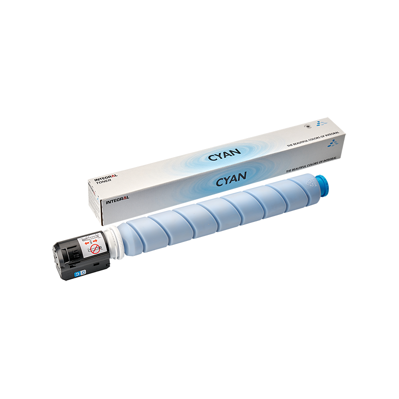 TONER COMPATIBILE INTEGRAL (5762C001, C-EXV65C) PER CANON IMAGERUNNER C3326I | 11K | CIANO