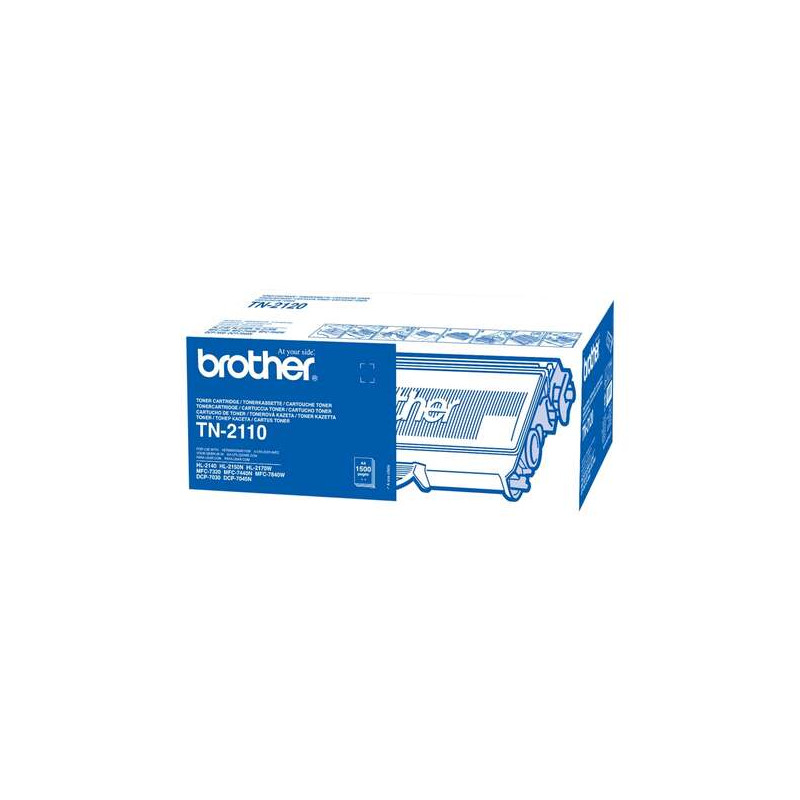 TONER ORIGINALE (TN2110) BROTHER HL2140, MFC7320 (1,5K)