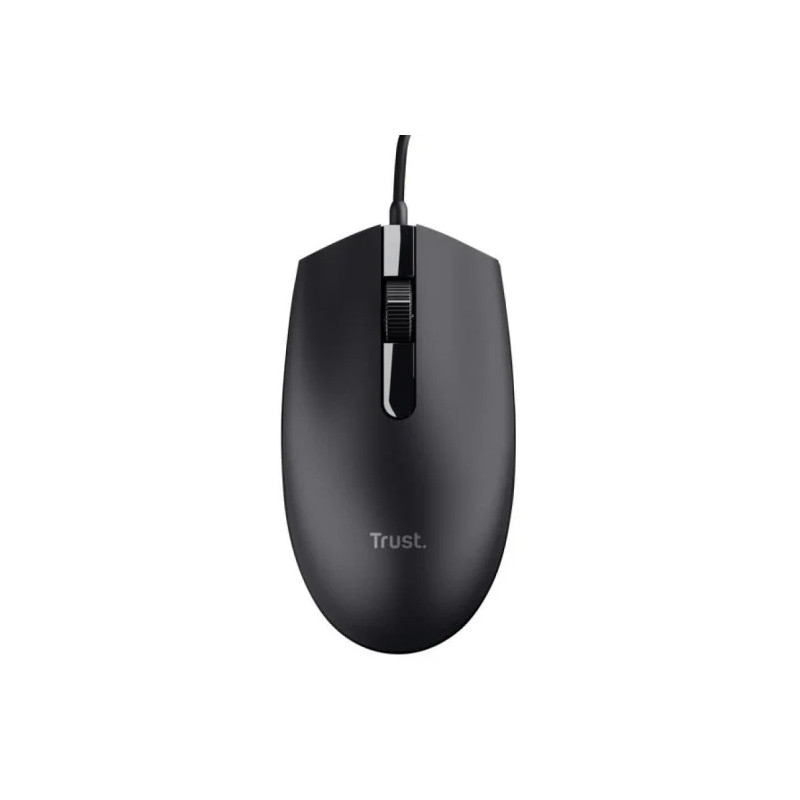 MOUSE TRUST TM101 ECO USB 1200 DPI - 3 PULSANTI - NERO