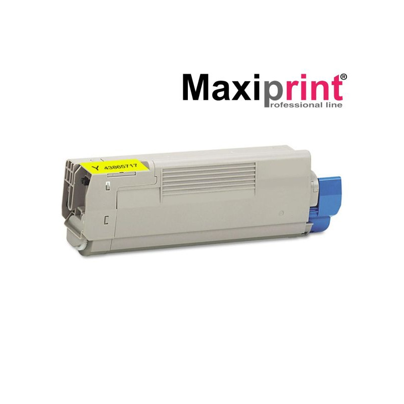 TONER COMPATIBILE (45862837) PER OKI MC853DN, MC873DN (7,3K) GIALLO