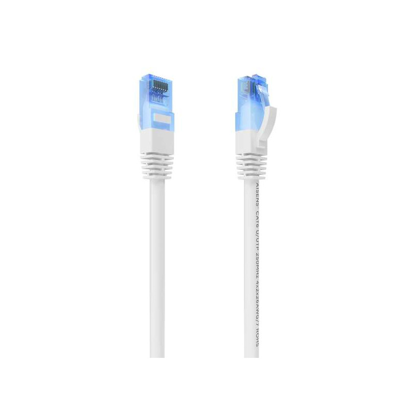 CAVO DI RETE AISENS RJ45 CAT.6 UTP AWG26 CCA - 0,5 M - BIANCO