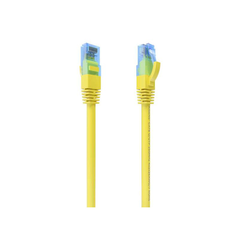 CAVO DI RETE AISENS RJ45 CAT.6 UTP AWG26 CCA - 0,5 M - GIALLO
