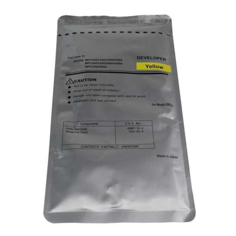 DEVELOPER COMPATIBILE PER RICOH MP C3003 (380GR) GIALLO