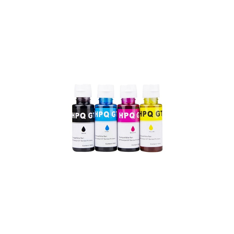INCHIOSTRO COMPATIBILE (GT31, GT51BK) PER HP SMART TANK PLUS 555 | NERO PIGMENTATO