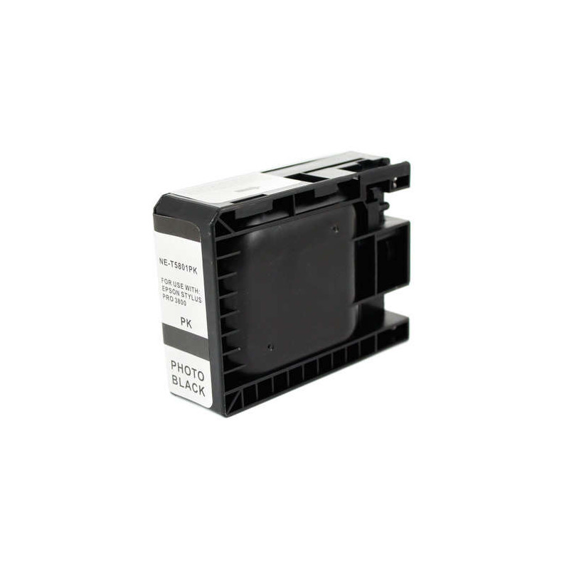 CARTUCCIA PLOTTER COMPATIBILE (C13T580100) PER EPSON STYLUS PRO 3800, 3880 (80ML) NERO PHOTO