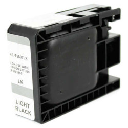 CARTUCCIA PLOTTER COMPATIBILE (C13T580700) PER EPSON STYLUS PRO 3800, 3880 (80ML) NERO LIGHT