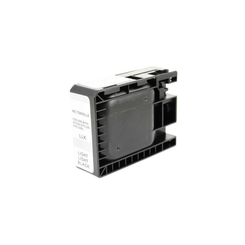 CARTUCCIA PLOTTER COMPATIBILE (C13T580900) PER EPSON STYLUS PRO 3800, 3880 (80ML) NERO LIGHT LIGHT