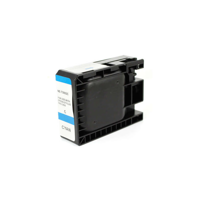 CARTUCCIA PLOTTER COMPATIBILE (C13T580200) PER EPSON STYLUS PRO 3800, 3880 (80ML) CIANO