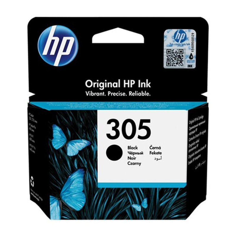 CARTUCCIA ORIGINALE (305, 3YM61AE) HP DESKJET 1210 | NERO