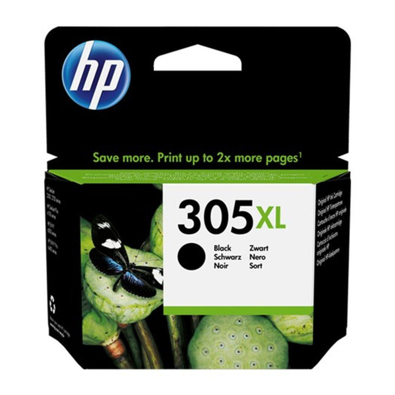 CARTUCCIA ORIGINALE (305XL, 3YM62AE) HP DESKJET 1210 | 240PAG | NERO XL