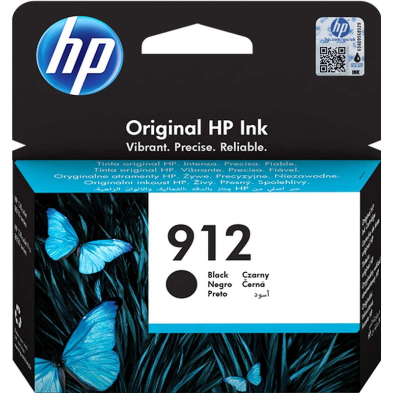 CARTUCCIA ORIGINALE (912, 3YL80AE) HP OFFICEJET 8010 ALL-IN-ONE - NERO