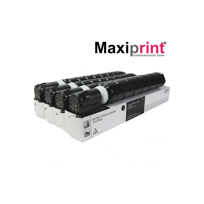 TONER COMPATIBILE (C-EXV58, 3763C002AA) PER CANON IR ADV DX C5840 (71K) NERO