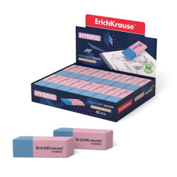 GOMMA BIFACCIALE IBRIDA ERICHKRAUSE - DIVERSI LIVELLI DI DUREZZA - GOMMA TERMOPLASTICA IPOALLERGENICA - ROSA E BLU