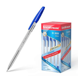 PENNA A SFERA ERICHKRAUSE R-301, PUNTA DA 1,0 MM - TRATTO DA 0,5 MM - BLU