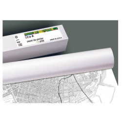 ROTOLI CARTA CAD / PLOTTER - 90GR - 91.4 CM X 50 MT