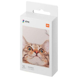 CARTA FOTOGRAFICA XIAOMI PER STAMPANTE FOTOGRAFICA PORTATILE XIAOMI MI, 20 PEZZI