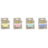 BLOCCHETTO DI 100 FOGLIETTI ADESIVI POST-IT RICICLATI - FORMA QUADRATA - COLORI ASSORTITI CASUALI