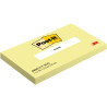 BLOCCHETTO DI 100 FOGLIETTI ADESIVI RIPOSIZIONABILI POST-IT - 76X127 MM- GIALLO CHIARO