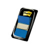 DISPENSER DI POST-IT CON 50 SEGNALIBRI RIPOSIZIONABILI 25,4 X 43,2 MM - FORTE ADESIONE - BLU