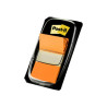 DISPENSER DI POST-IT CON 50 SEGNALIBRI RIPOSIZIONABILI 25,4 X 43,2 MM - FORTE ADESIONE - ARANCIONE