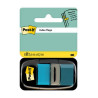 DISPENSER DI POST-IT CON 50 SEGNALIBRI RIPOSIZIONABILI 25,4 X 43,2 MM - FORTE ADESIONE - AZZURRO CHIARO