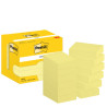 CONFEZIONE DA 12 BLOCCHETTI DI POST-IT DA 100 FOGLIETTI ADESIVI RIPOSIZIONABILI, 38X51 MM - SCATOLA - GIALLO CHIARO