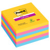 CONFEZIONE DA 6 BLOCCHETTI DI POST-IT SUPER STICKY DA 90 FOGLIETTI ADESIVI RIPOSIZIONABILI - 101X101 MM