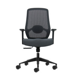 SEDIA DA UFFICIO ERGONOMICA OQONOS CHERG 003 CON SUPPORTO LOMBARE - GRIGIO