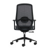 SEDIA DA UFFICIO ERGONOMICA OQONOS CHERG 003 CON SUPPORTO LOMBARE - GRIGIO