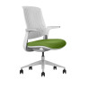 SEDIA DA UFFICIO CROMAD SENIOR SE1800 - VERDE/BIANCO