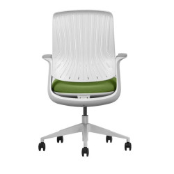 SEDIA DA UFFICIO CROMAD SENIOR SE1800 - VERDE/BIANCO