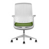 SEDIA DA UFFICIO CROMAD SENIOR SE1800 - VERDE/BIANCO