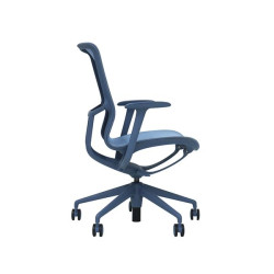 SEDIA DA UFFICIO CROMAD GAMA SENSE ELEGANCE - BLU