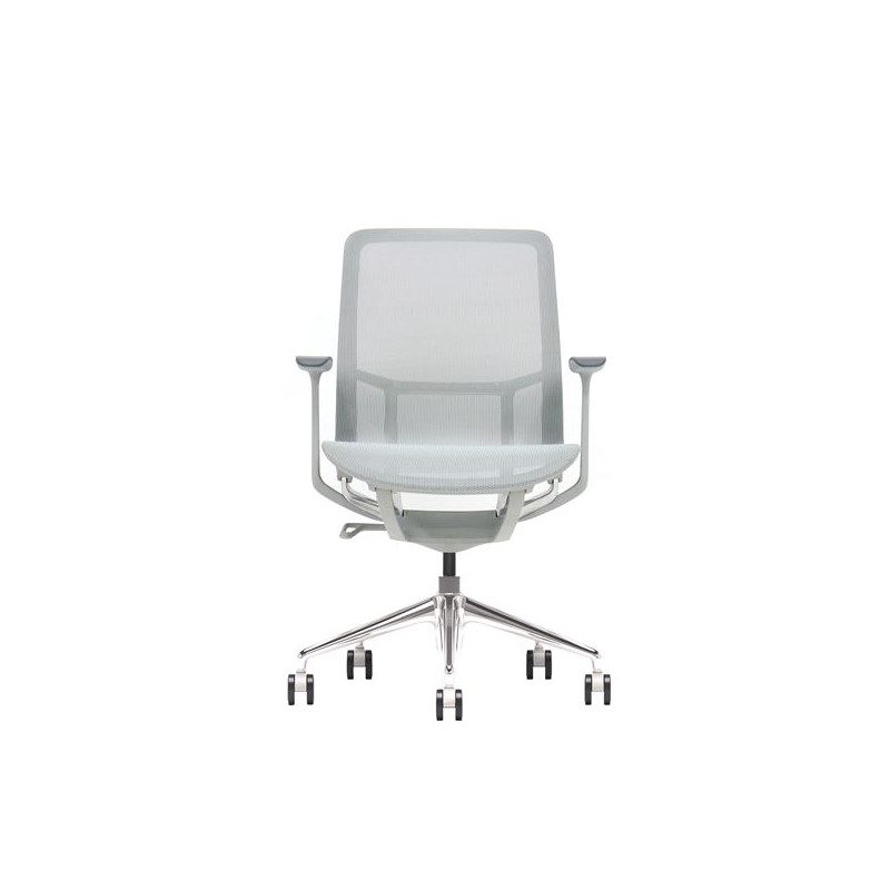 SEDIA DA UFFICIO CROMAD GAMA SENSE ELEGANCE - GRIGIO