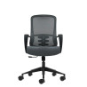 SEDIA DA UFFICIO ERGONOMICA OQONOS CHERG 007 - GRIGIO CON STRUTTURA NERA