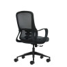SEDIA DA UFFICIO ERGONOMICA OQONOS CHERG 007 - GRIGIO CON STRUTTURA NERA
