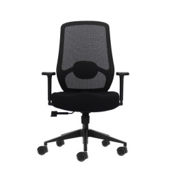 SEDIA DA UFFICIO ERGONOMICA OQONOS CHERG 024 - NERA