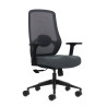 SEDIA DA UFFICIO ERGONOMICA OQONOS CHERG 025 - GRIGIO CON STRUTTURA NERA