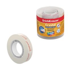 NASTRO ADESIVO TRASPARENTE ERICHKRAUSE CRYSTAL - 12 MM X 33 M - TRASPARENTE